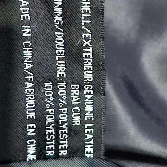 DKNY Size MLeather jacket - Picture 7 of 7
